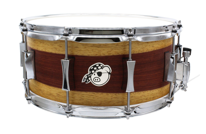 USA Custom Snare 6.5x14" Maple Ash Padauk Sap