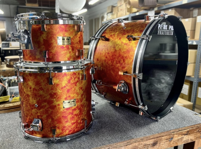 Satin Alcohol Ink Drum Set